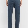Navy Garment-Dyed Cotton-Twill Drawstring Trousers - BK Navy Garment-Dyed Cotton-Twill Drawstring Trousers - BK