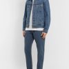 Navy Garment-Dyed Cotton-Twill Drawstring Trousers - OU Navy Garment-Dyed Cotton-Twill Drawstring Trousers - OU