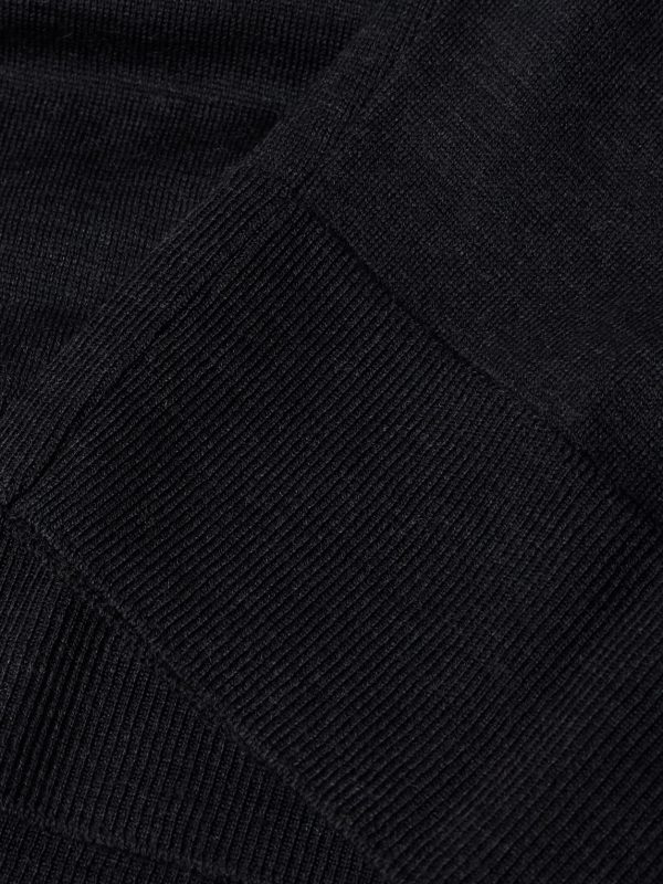 Slim-Fit Merino Wool Mock-Neck Sweater - CU Slim-Fit Merino Wool Mock-Neck Sweater - CU