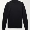 Slim-Fit Merino Wool Mock-Neck Sweater Slim-Fit Merino Wool Mock-Neck Sweater