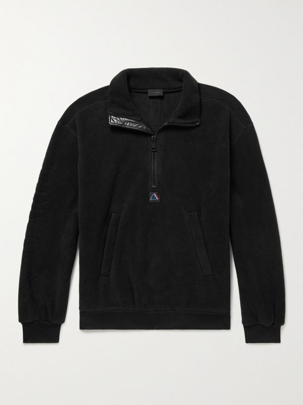 Logo-Debossed Polartec Fleece Half-Zip Sweatshirt Logo-Debossed Polartec Fleece Half-Zip Sweatshirt