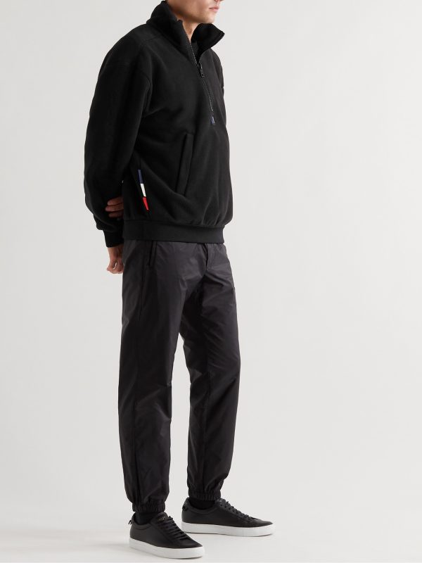 Logo-Debossed Polartec Fleece Half-Zip Sweatshirt - OU Logo-Debossed Polartec Fleece Half-Zip Sweatshirt - OU