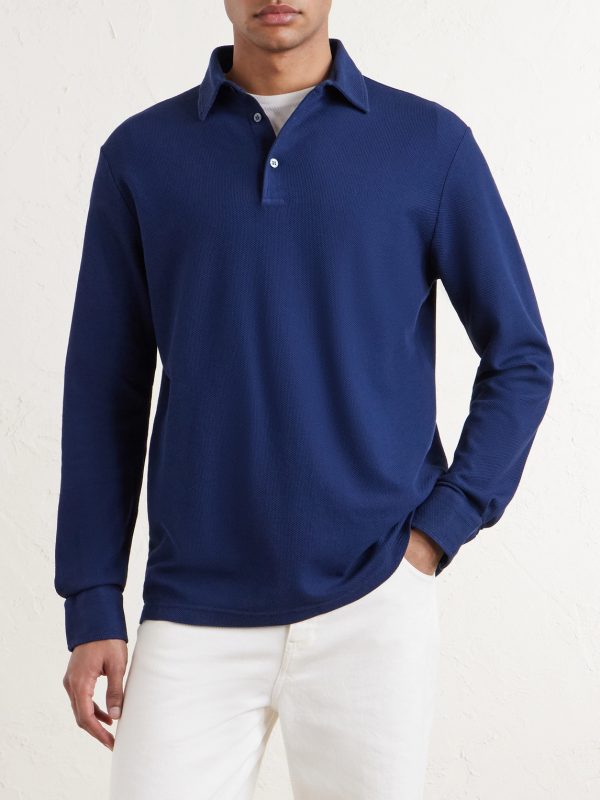 Cotton-Piqué Polo Shirt - FR Cotton-Piqué Polo Shirt - FR