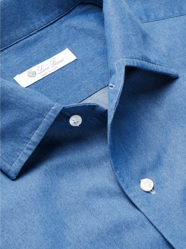 André Cotton-Chambray Shirt - CU André Cotton-Chambray Shirt - CU