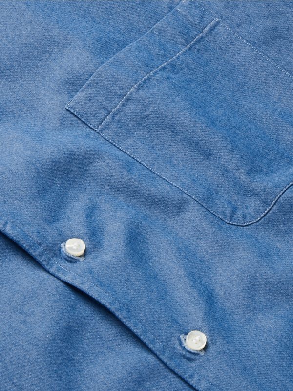 André Cotton-Chambray Shirt - E2 André Cotton-Chambray Shirt - E2