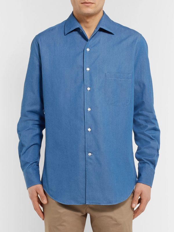 André Cotton-Chambray Shirt - FR André Cotton-Chambray Shirt - FR