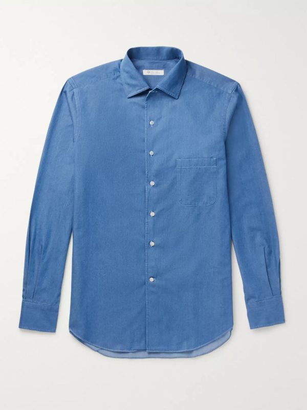 André Cotton-Chambray Shirt André Cotton-Chambray Shirt