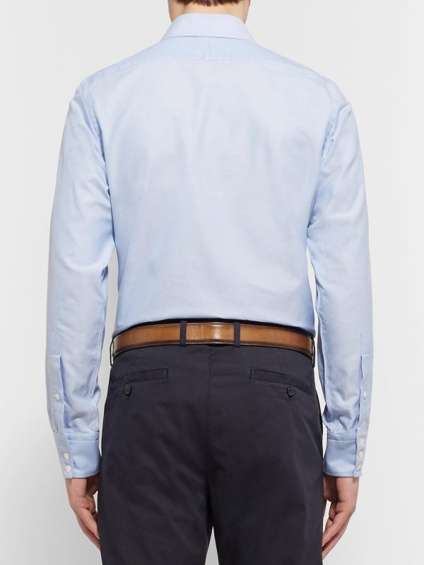 Classic 3.5cm Venezia Leather Belt - BK Classic 3.5cm Venezia Leather Belt - BK