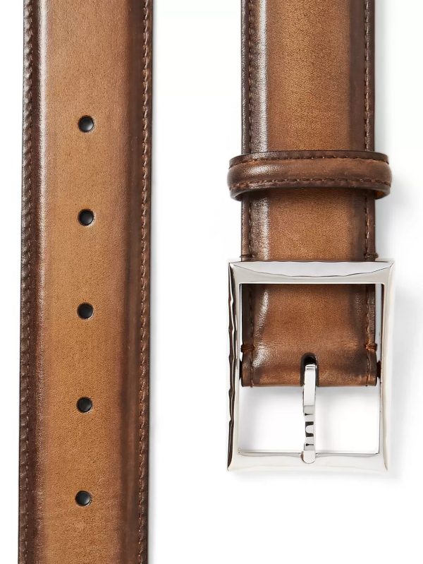 Classic 3.5cm Venezia Leather Belt - E1 Classic 3.5cm Venezia Leather Belt - E1