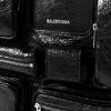 Superbusy Large Cracked-Leather Tote Bag - CU