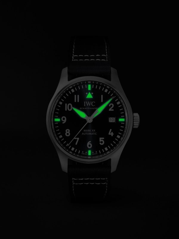 Pilot's Mark XX Automatic 40mm Stainless Steel and Leather Watch, Ref. No. IW328203 - E5 Pilot's Mark XX Automatic 40mm Stainless Steel and Leather Watch, Ref. No. IW328203 - E5