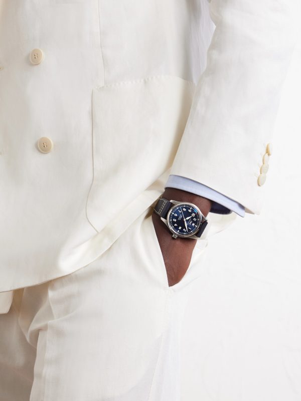 Pilot's Mark XX Automatic 40mm Stainless Steel and Leather Watch, Ref. No. IW328203 - OU Pilot's Mark XX Automatic 40mm Stainless Steel and Leather Watch, Ref. No. IW328203 - OU