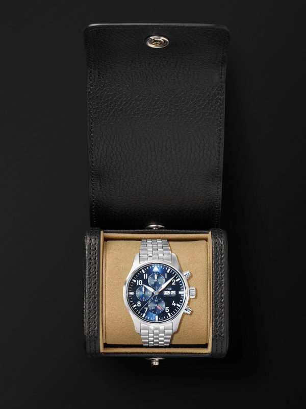 Pilot's Automatic Chronograph 43mm Stainless Steel Watch, Ref. No. IW378004 - E4