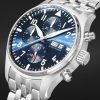 Pilot's Automatic Chronograph 43mm Stainless Steel Watch, Ref. No. IW378004 - FR
