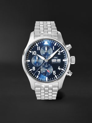 Pilot's Automatic Chronograph 43mm Stainless Steel Watch, Ref. No. IW378004 Pilot's Automatic Chronograph 43mm Stainless Steel Watch, Ref. No. IW378004
