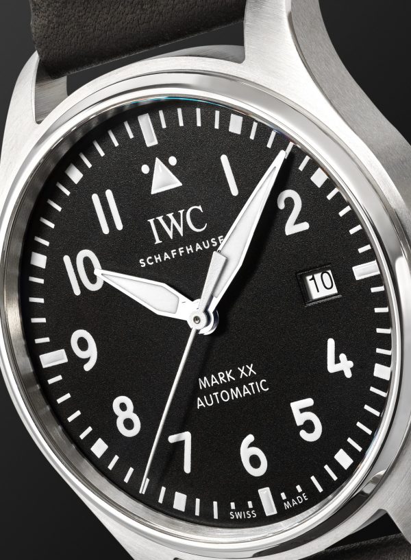 Pilot's Mark XX Automatic 40mm Stainless Steel and Leather Watch, Ref. No. IW328201 - CU Pilot's Mark XX Automatic 40mm Stainless Steel and Leather Watch, Ref. No. IW328201 - CU