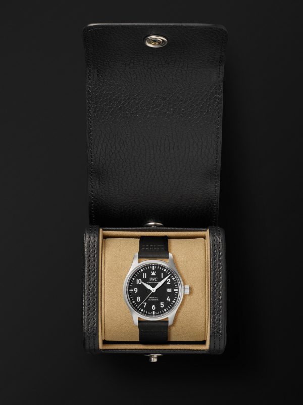 Pilot's Mark XX Automatic 40mm Stainless Steel and Leather Watch, Ref. No. IW328201 - E4 Pilot's Mark XX Automatic 40mm Stainless Steel and Leather Watch, Ref. No. IW328201 - E4