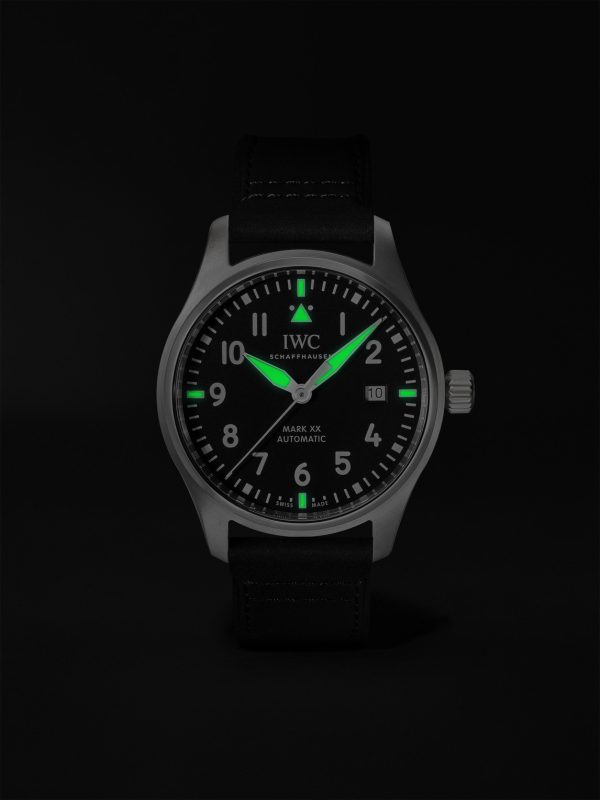 Pilot's Mark XX Automatic 40mm Stainless Steel and Leather Watch, Ref. No. IW328201 - E5 Pilot's Mark XX Automatic 40mm Stainless Steel and Leather Watch, Ref. No. IW328201 - E5