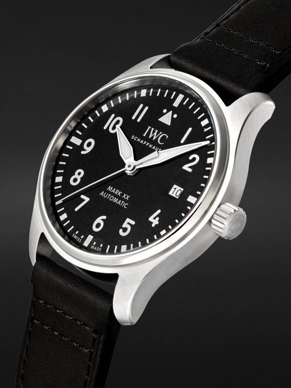 Pilot's Mark XX Automatic 40mm Stainless Steel and Leather Watch, Ref. No. IW328201 - FR Pilot's Mark XX Automatic 40mm Stainless Steel and Leather Watch, Ref. No. IW328201 - FR
