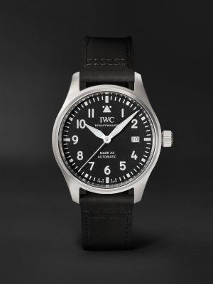 Pilot's Mark XX Automatic 40mm Stainless Steel and Leather Watch, Ref. No. IW328201 Pilot's Mark XX Automatic 40mm Stainless Steel and Leather Watch, Ref. No. IW328201