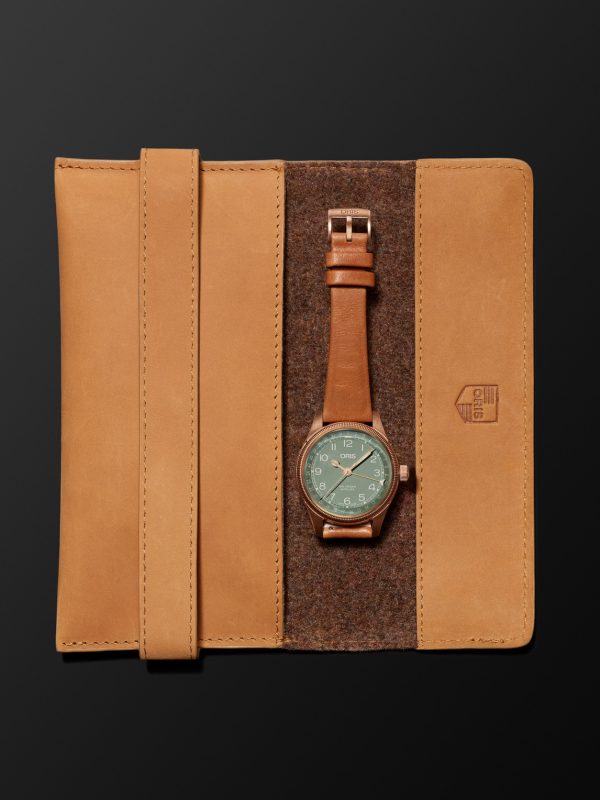 Big Crown Pointer Date Automatic 36mm Bronze and Leather Watch, Ref. No. 01 754 7749 3167-07 5 17 66BR - E3 Big Crown Pointer Date Automatic 36mm Bronze and Leather Watch, Ref. No. 01 754 7749 3167-07 5 17 66BR - E3