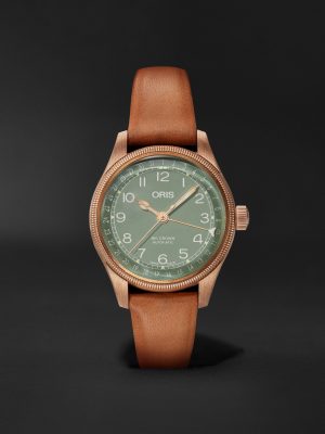 Big Crown Pointer Date Automatic 36mm Bronze and Leather Watch, Ref. No. 01 754 7749 3167-07 5 17 66BR Big Crown Pointer Date Automatic 36mm Bronze and Leather Watch, Ref. No. 01 754 7749 3167-07 5 17 66BR