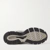 990v4 Suede and Mesh Sneakers - E1 990v4 Suede and Mesh Sneakers - E1
