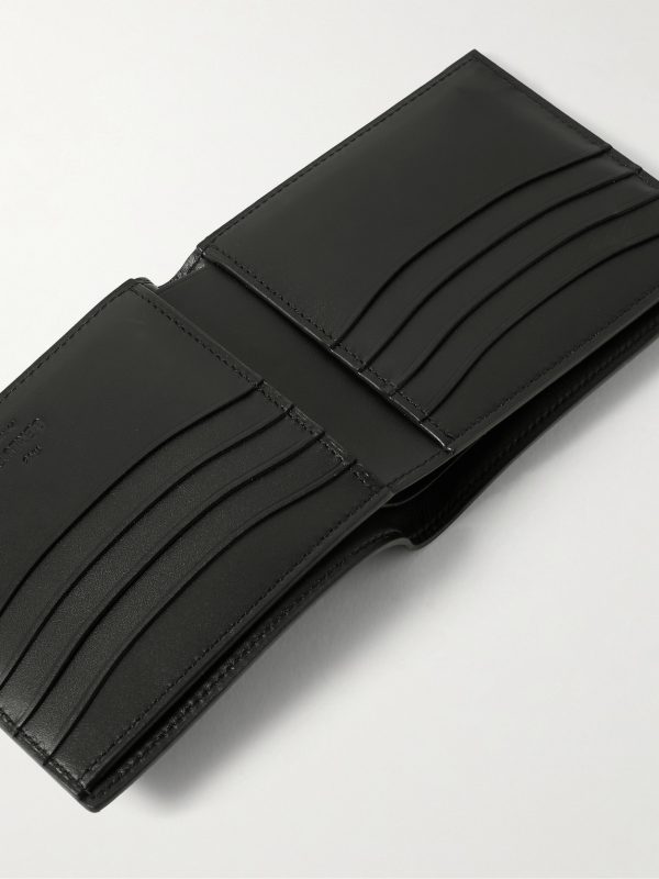 Makore Scritto Venezia Leather Billfold Wallet - E1 Makore Scritto Venezia Leather Billfold Wallet - E1