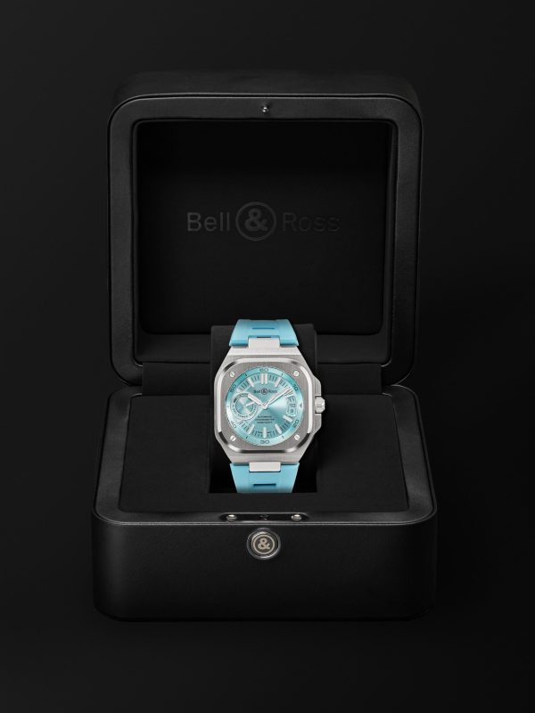 BR-X5 Automatic 41mm Steel and Rubber Watch, Ref. No. BRX5R-IB-ST/SRB - E3