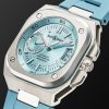 BR-X5 Automatic 41mm Steel and Rubber Watch, Ref. No. BRX5R-IB-ST/SRB - FR