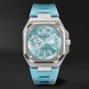 BR-X5 Automatic 41mm Steel and Rubber Watch, Ref. No. BRX5R-IB-ST/SRB