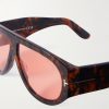 Bronson D-Frame Tortoiseshell Acetate Sunglasses - CU Bronson D-Frame Tortoiseshell Acetate Sunglasses - CU