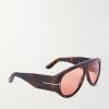 Bronson D-Frame Tortoiseshell Acetate Sunglasses - FR Bronson D-Frame Tortoiseshell Acetate Sunglasses - FR