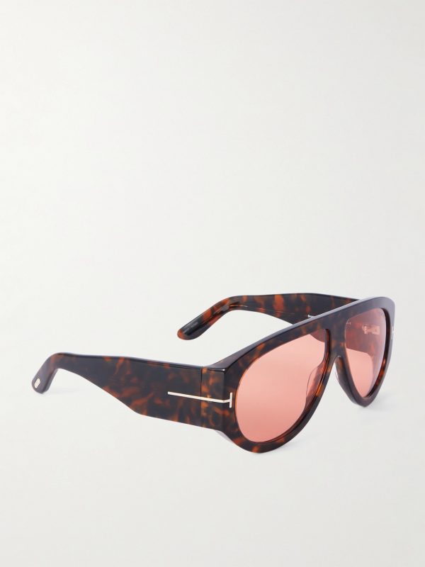 Bronson D-Frame Tortoiseshell Acetate Sunglasses - FR Bronson D-Frame Tortoiseshell Acetate Sunglasses - FR