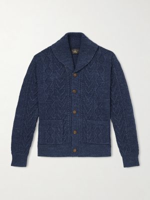 Cable-Knit Cotton Cardigan Cable-Knit Cotton Cardigan