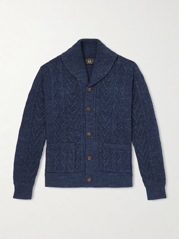 Cable-Knit Cotton Cardigan Cable-Knit Cotton Cardigan