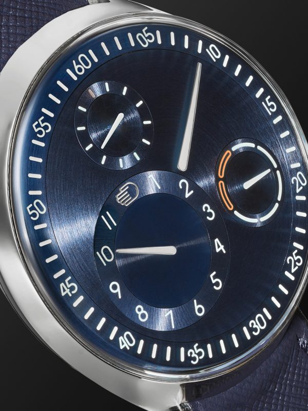 Type 1 Automatic 42mm Titanium and Leather Watch, Ref. No. Type 1 Slim N - CU Type 1 Automatic 42mm Titanium and Leather Watch, Ref. No. Type 1 Slim N - CU