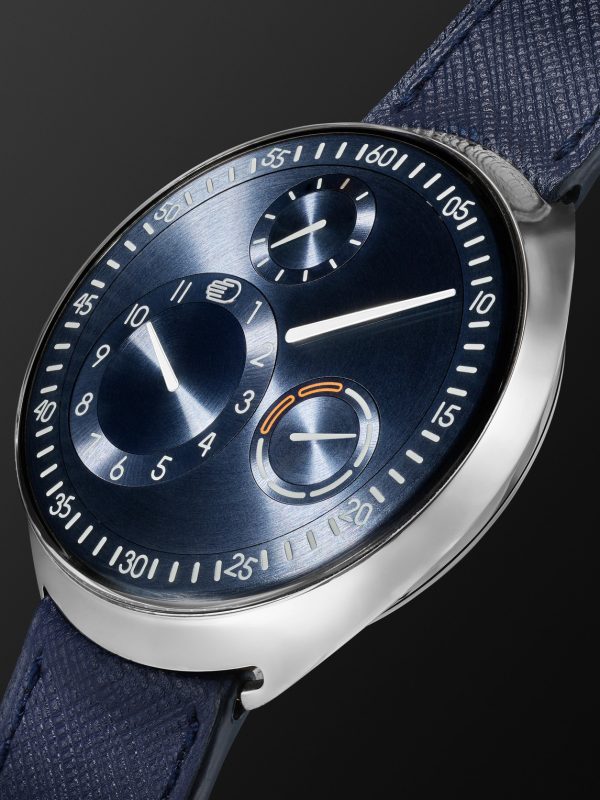 Type 1 Automatic 42mm Titanium and Leather Watch, Ref. No. Type 1 Slim N - FR Type 1 Automatic 42mm Titanium and Leather Watch, Ref. No. Type 1 Slim N - FR