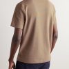 Striped Organic Cotton Polo Shirt - BK