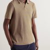 Striped Organic Cotton Polo Shirt - FR