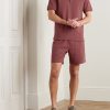 Straight-Leg Organic Cotton-Piqué Drawstring Shorts - OU Straight-Leg Organic Cotton-Piqué Drawstring Shorts - OU