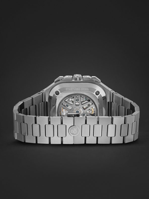 BR 05 Automatic Chronograph 42mm Stainless Steel Watch, Ref. No. BR05C-GN-ST/SST - E2 BR 05 Automatic Chronograph 42mm Stainless Steel Watch, Ref. No. BR05C-GN-ST/SST - E2