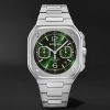 BR 05 Automatic Chronograph 42mm Stainless Steel Watch, Ref. No. BR05C-GN-ST/SST BR 05 Automatic Chronograph 42mm Stainless Steel Watch, Ref. No. BR05C-GN-ST/SST