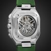 BR 05 Automatic Chronograph 42mm Stainless Steel and Rubber Watch, Ref. No. BR05C-GN-ST/SRB - BK BR 05 Automatic Chronograph 42mm Stainless Steel and Rubber Watch, Ref. No. BR05C-GN-ST/SRB - BK