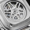 BR 05 Alpine Automatic Chronograph 42mm Stainless Steel and Leather Watch, Ref. No. BR05C-A523-ST/SCA - E1