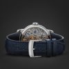 Classima Hand-Wound Skeleton 42mm Stainless Steel and Alligator Watch, Ref. No. 10735 - E2 Classima Hand-Wound Skeleton 42mm Stainless Steel and Alligator Watch, Ref. No. 10735 - E2