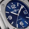 BR 05 Blue Steel Automatic 40mm Stainless Steel Watch, Ref. No. BR05A-BLU-ST/SRB - CU BR 05 Blue Steel Automatic 40mm Stainless Steel Watch, Ref. No. BR05A-BLU-ST/SRB - CU