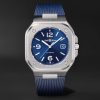 BR 05 Blue Steel Automatic 40mm Stainless Steel Watch, Ref. No. BR05A-BLU-ST/SRB BR 05 Blue Steel Automatic 40mm Stainless Steel Watch, Ref. No. BR05A-BLU-ST/SRB