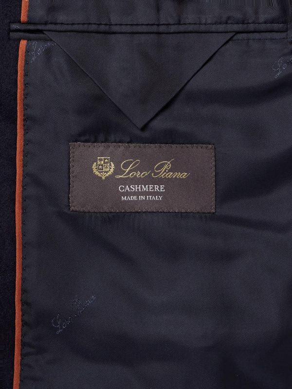 Milano Double-Breasted Brushed Cashmere Blazer - E2