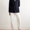 Milano Double-Breasted Brushed Cashmere Blazer - OU